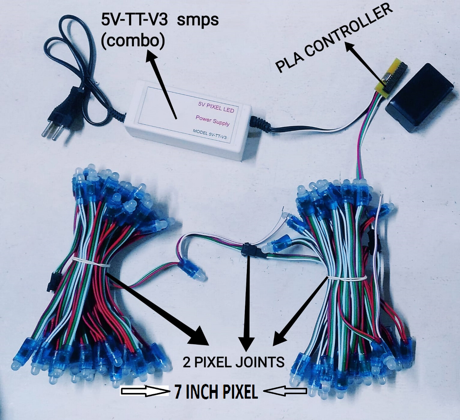(P90) COMBO WITH 2 PIXEL(7 INCH) ,CONTROLLER