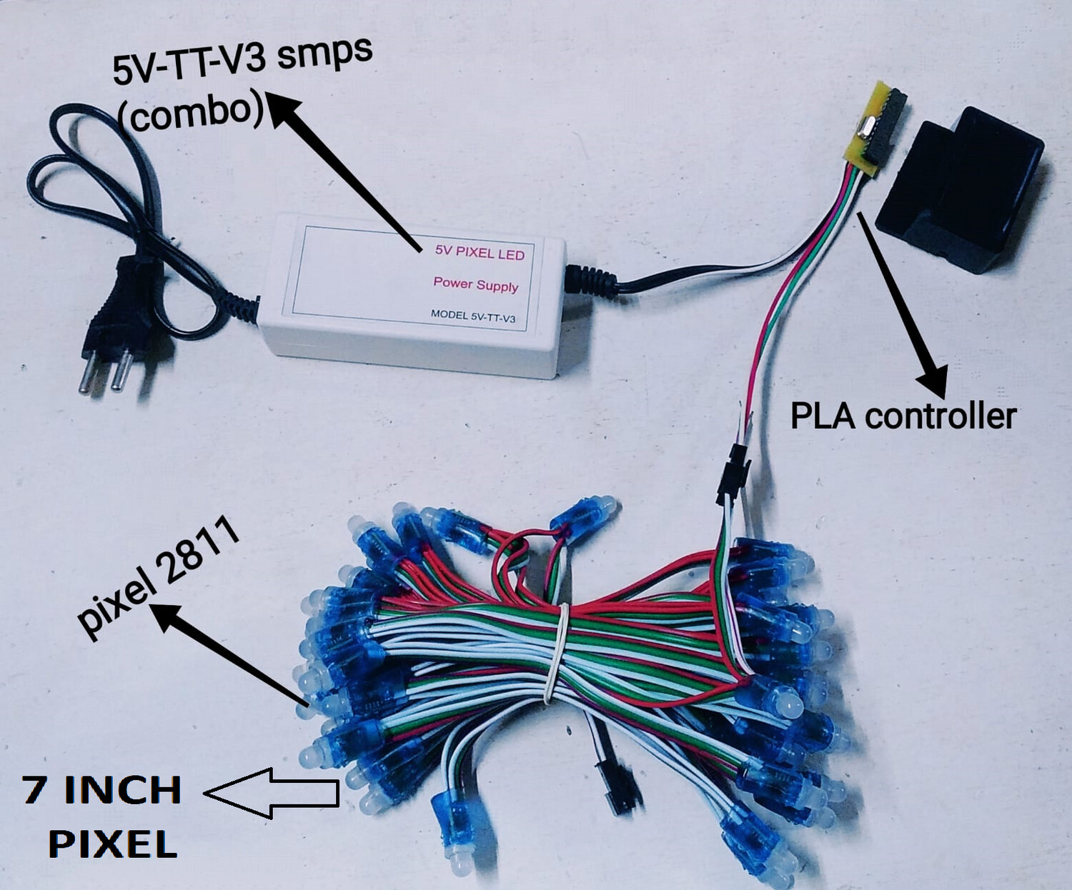 (P89) COMBO WITH 1 PIXEL (7 INCH) ,CONTROLLER