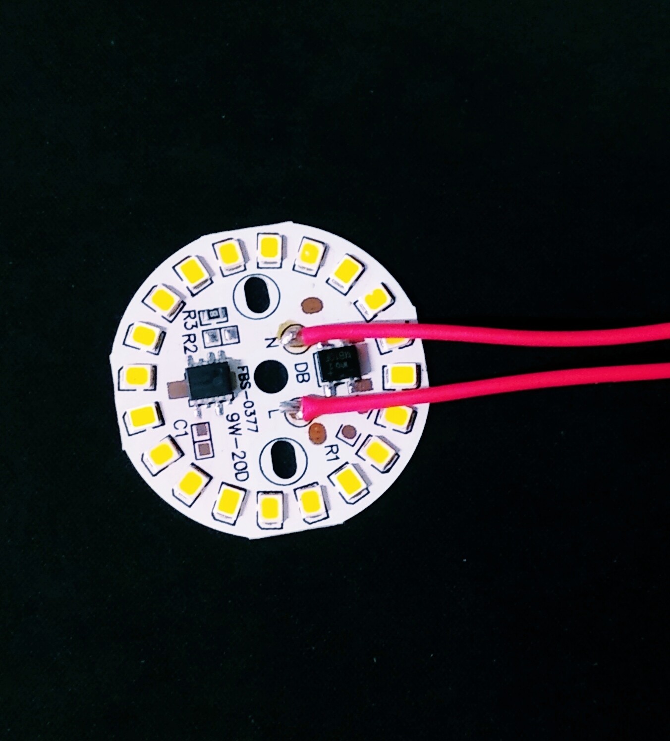 (LDB1) 9W WARM WHITE DOB LIGHT (SET OF 10)