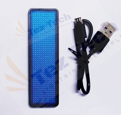 (LNB3) BLUE LED NAME BADGE