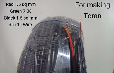 152M, 3 IN 1 WIRE FOR MAKING TORAN
