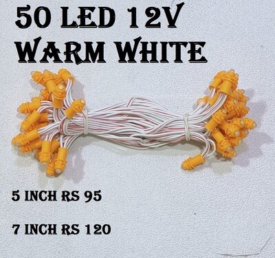 (SCP18) 12V 9MM WARM WHITE COLOR 7 INCH LED SERIES