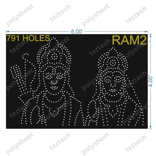 RAM2 RAM SITA 4X6 791 HOLES