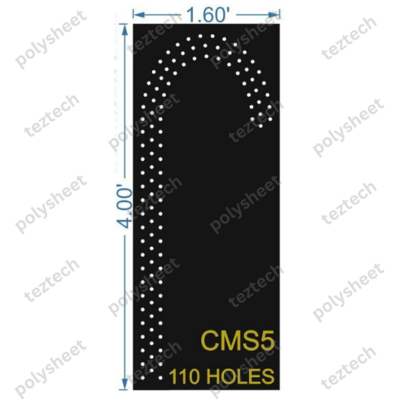 CMS5 CRISTMAS 4X1.60FT 110 HOLES