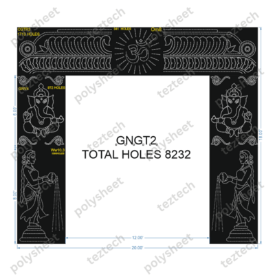 GNGT2 GANPATI GATE 02 8232HOLES