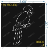 BRD6  BIRD 3X3 FT 179 HOLES