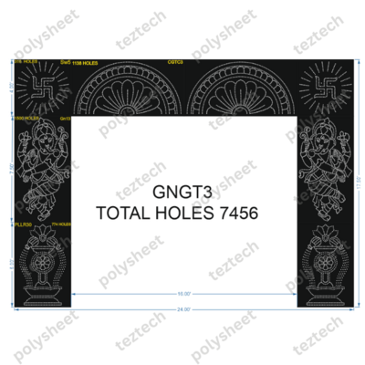 GNGT3 GANPATI GATE 03 7456HOLES
