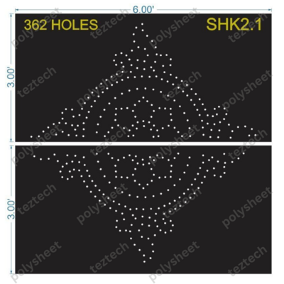 SHK2.1 SHAKRAM 6X6 FEET 362 HOLES