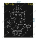 GN9	GANESHJI  4.50X3.75 FEET  567 HOLES