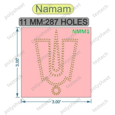 NMM1 NAMAM 3X3 FT 287 HOLES