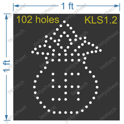 KLS1.2 KALASH 1X1 134 HOLES