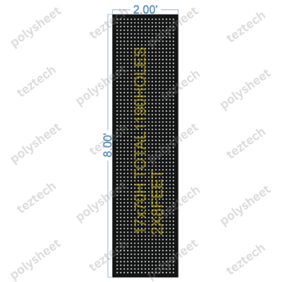SCR379 2X8 FEET 17X70 HOLES SCREEN TOTAL HOLES=1190