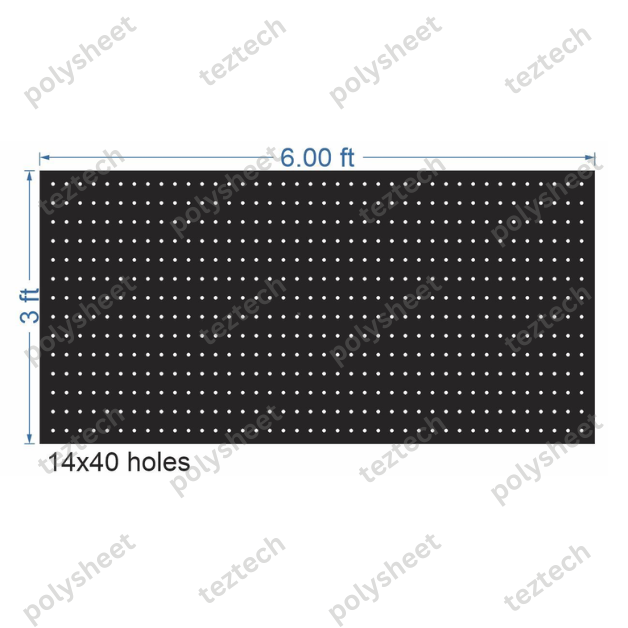 SCR420	3X6 FEET 14X40 HOLES SCREEN TOTAL HOLES=560