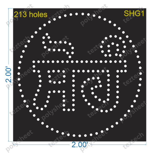 SHG1 SOHAG  2X2FEET 213HOLES