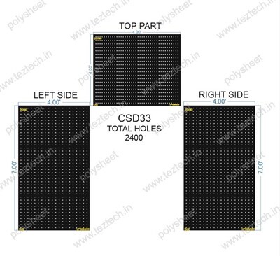 CSD33 SCREEN GATE 7X4 FEET 2400 HOLES