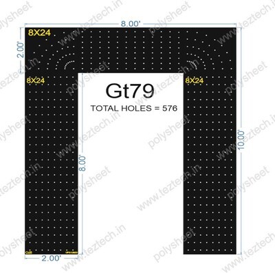 GT79 GATE TOTAL HOLES 576 (3 PARTS)