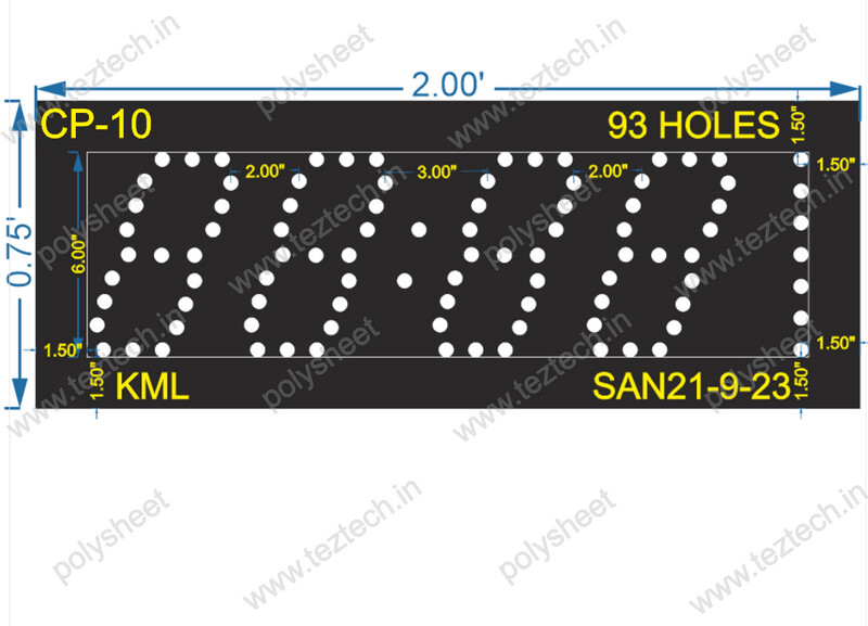 CP-10  CLOCK 93HOLES