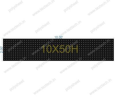 SCR119 2X10 FEET 10X50 HOLES SCREEN TOTAL HOLES=500