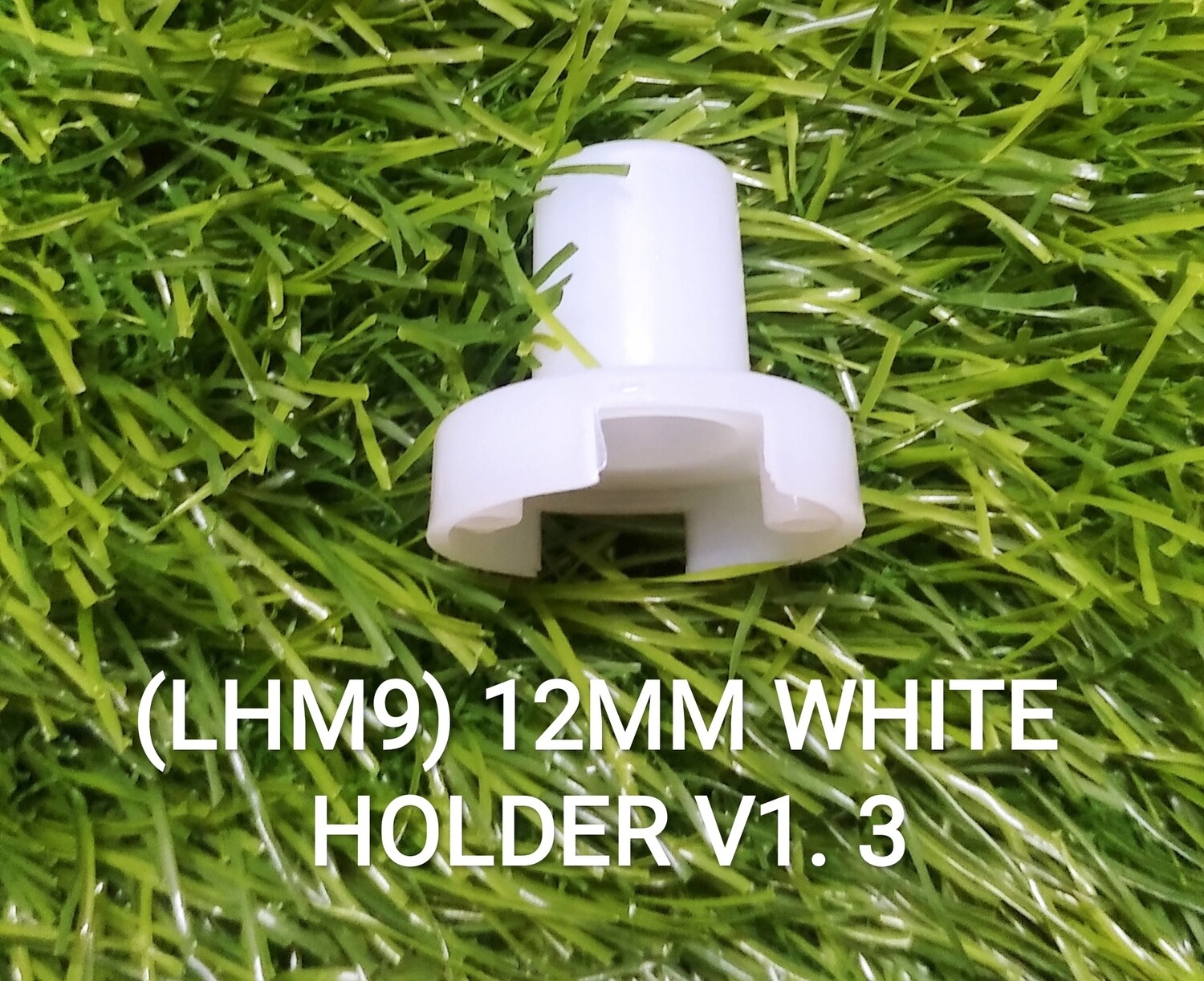 (LHM9) 12MM WHITE HOLDER V1.3 (PACK OF 200)