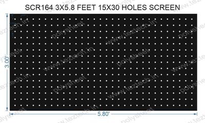 SCR164	3X5.8 FEET 15X30 HOLES SCREEN TOTAL HOLES=450