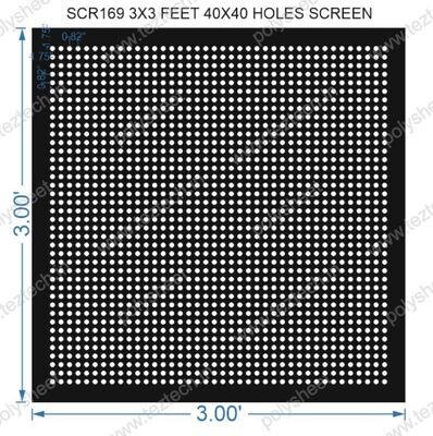 SCR169	3X3 FEET 40X40 HOLES SCREEN