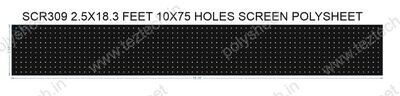 SCR309	2.5X18.3 FEET 10X75 HOLES SCREEN TOTAL HOLES=750