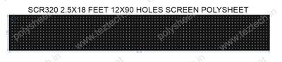 SCR320	2.5X18 FEET 12X90 HOLES SCREEN TOTAL HOLES=1080