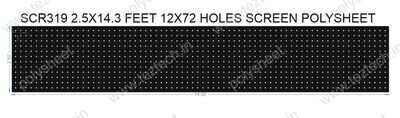 SCR319	2.5X14.3 FEET 12X72 HOLES SCREEN TOTAL HOLES=864