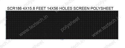 SCR186	4X15.8 FEET 14X56 HOLES SCREEN TOTAL HOLES=784