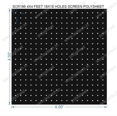SCR195	4X4 FEET 18X18 HOLES SCREEN TOTAL HOLES=324