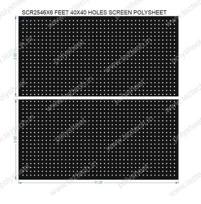 SCR254	6X6 FEET 40X40 HOLES SCREEN TOTAL HOLES=1600