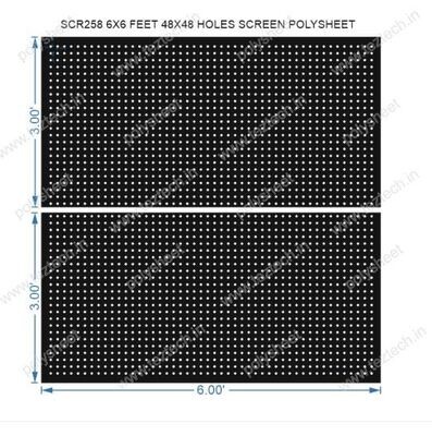 SCR258	6X6 FEET 48X48 HOLES SCREEN TOTAL HOLES=2304