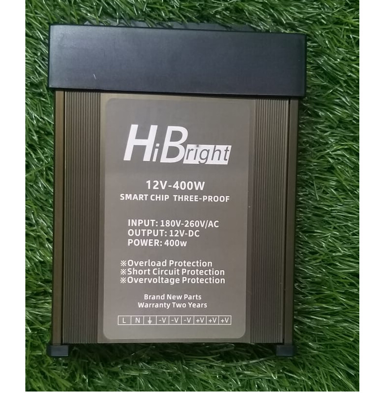(P102) 12V/33A RAINPROOF (HIBRIGHT)