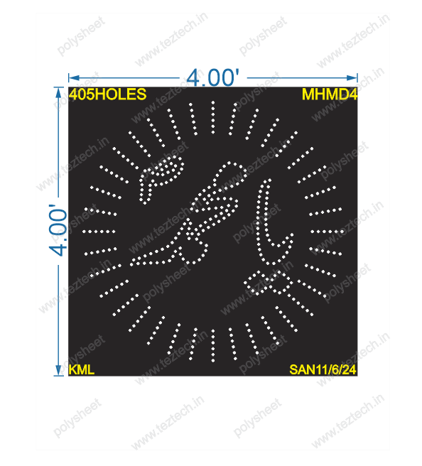MHMD4 MOHAMMAD 4X4 FEET 405 HOLES