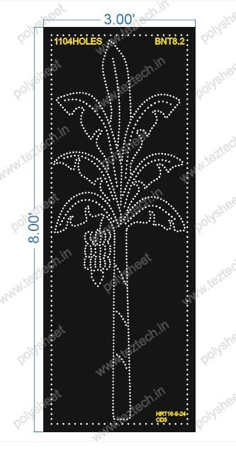 BNT8.2 BANANA TREE 8X3 FEET 1104HOLES
