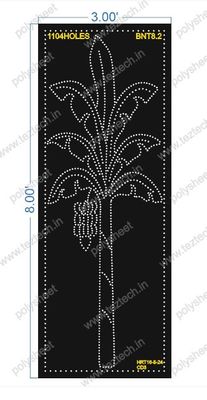 BNT8.2 BANANA TREE 8X3 FEET 1104HOLES