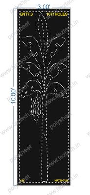 BNT7.3 BANANA TREE 1 PART 10X3 FEET 1071 HOLES