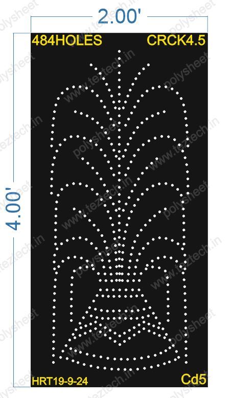 CRCK4.5 CRACKER 4X2 FEET 484 HOLES