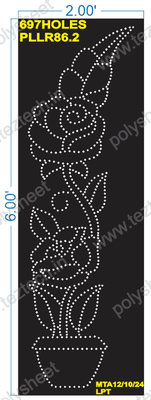 PLLR86.2 PILLAR 6X2 FEET 697 HOLES