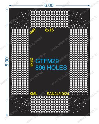 GTFM29 GATE FOR MURTI 2 PARTS 8X6 FEET 896 HOLES