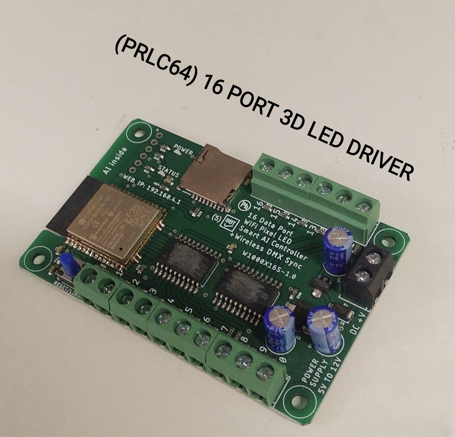 (PRLC64) 16 PORT 3D LED DRIVER