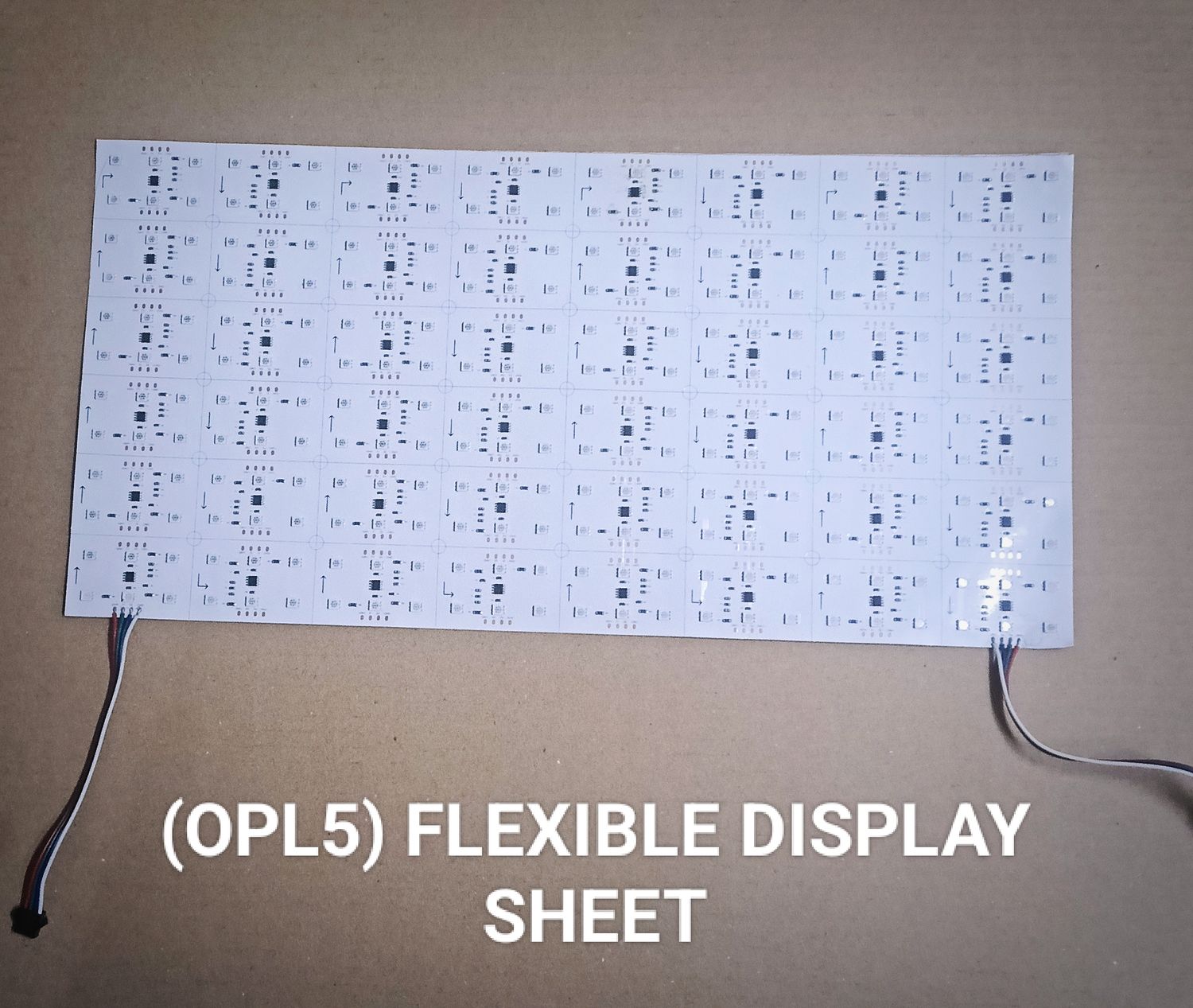 (OPL5) FLEXIBLE DISPLAY SHEET