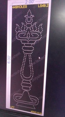 LS49.2 LAMP STAND  1 PART 6X2 FEET 449 HOLES