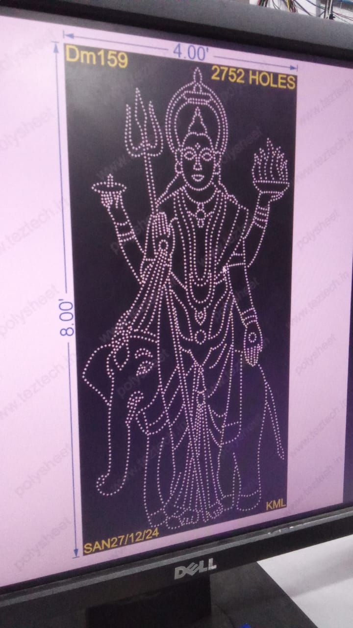 DM159 DEVI MATA 1 PART 8X4 FEET 2752 HOLES