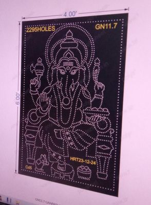 GN11.7 GANPATI  4X6FEET  2295 HOLES
