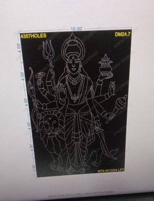 DM24.7 DEVI MATA 6 PARTS 24X16 FEET 4357 HOLES