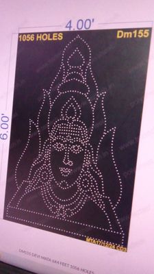 DM155  DEVI MATA 6X4  FEET 1056 HOLES