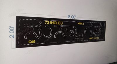 KWC2  KANADA WELCOME 2X8 FEET 731 HOLES