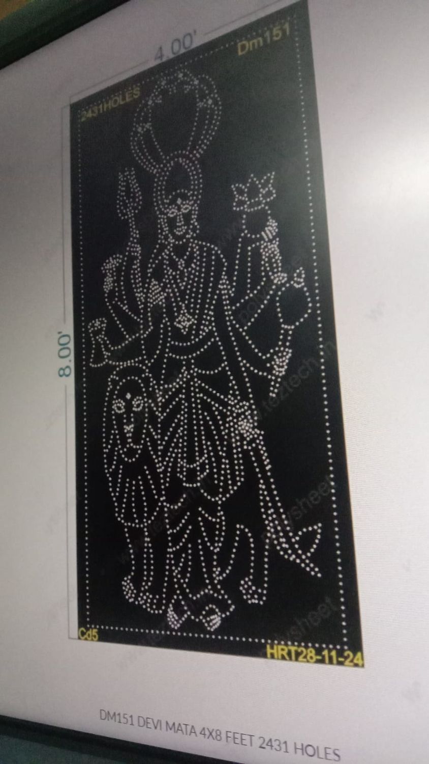 DM151 DEVI MATA  4X8 FEET 2431 HOLES