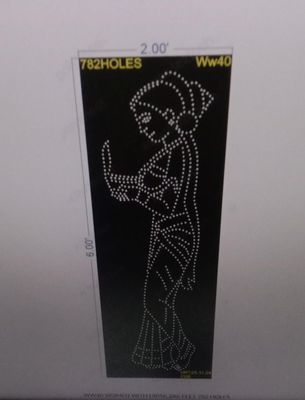 WW40 WOMEN WITH DIPAK  2X6 FEET 782 HOLES